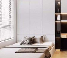 White Wood Grain Waterproof  Wallpaper dampproof Self Adhesive Peel and Stick F3