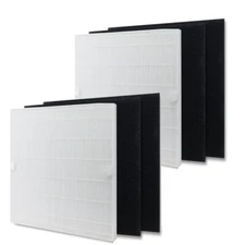 2x HEPA and 4 Carbon Replacement Filters for Coway Air  AP-0512NH 1512HH 3304899