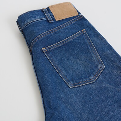 CELINE 1150$ Polly Jeans - Dark Union Wash Blue Denim | eBay