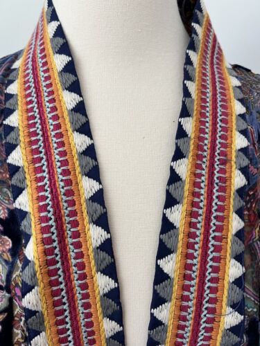 Johnny Was Multicoloured OMO Burnout Kimono size 1X - Picture 3 of 8
