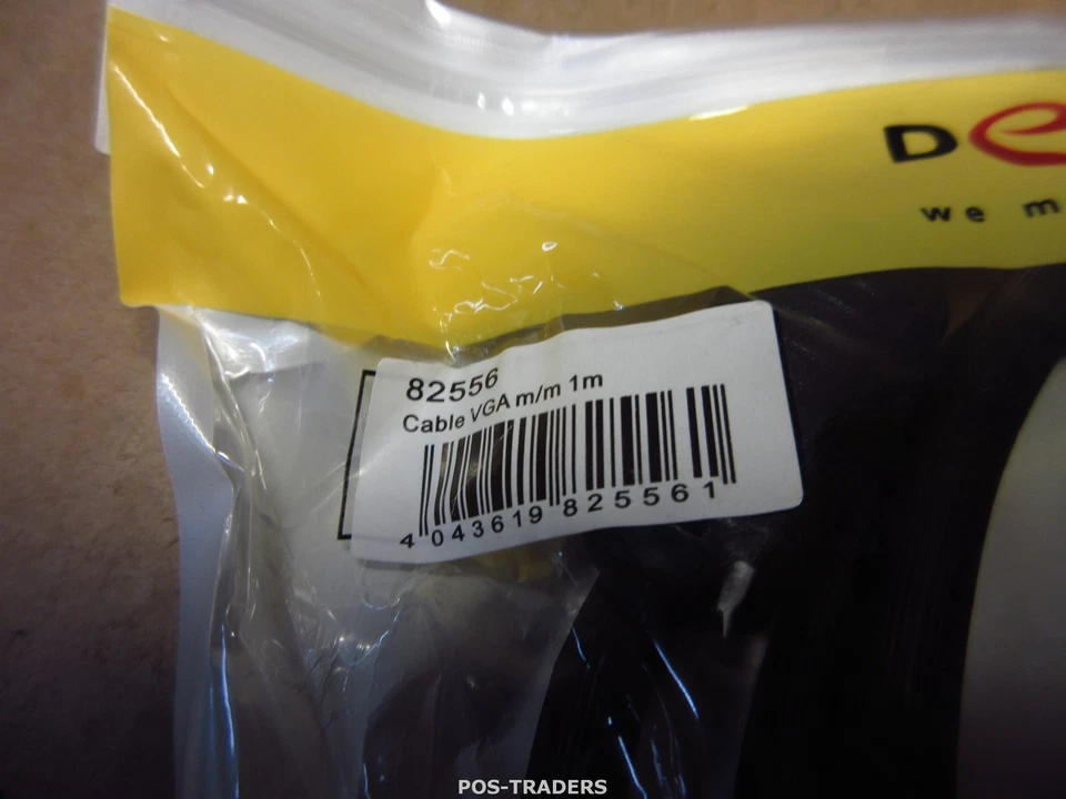 Delock Cable SVGA 1m male-male VGA 15-Pins Monitor Screen Cable NEW NEU NUOVO - Bild 4 von 4