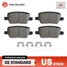 Rear Ceramic Brake Pads for 18-20 Chevy Traverse Camaro Acadia Enclave CT6 XT5