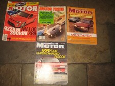 Modern Motor Magazines X 4 -refer description 