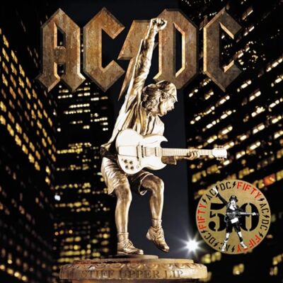 AC/DC - STIFF UPPER LIP 50TH ANNIVERSARY/GOLD COLOR VINYL - New Vinyl - J15z