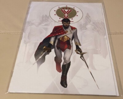 Titan comics shades of magic steel prince #1 jetpack forbidden planet variant
