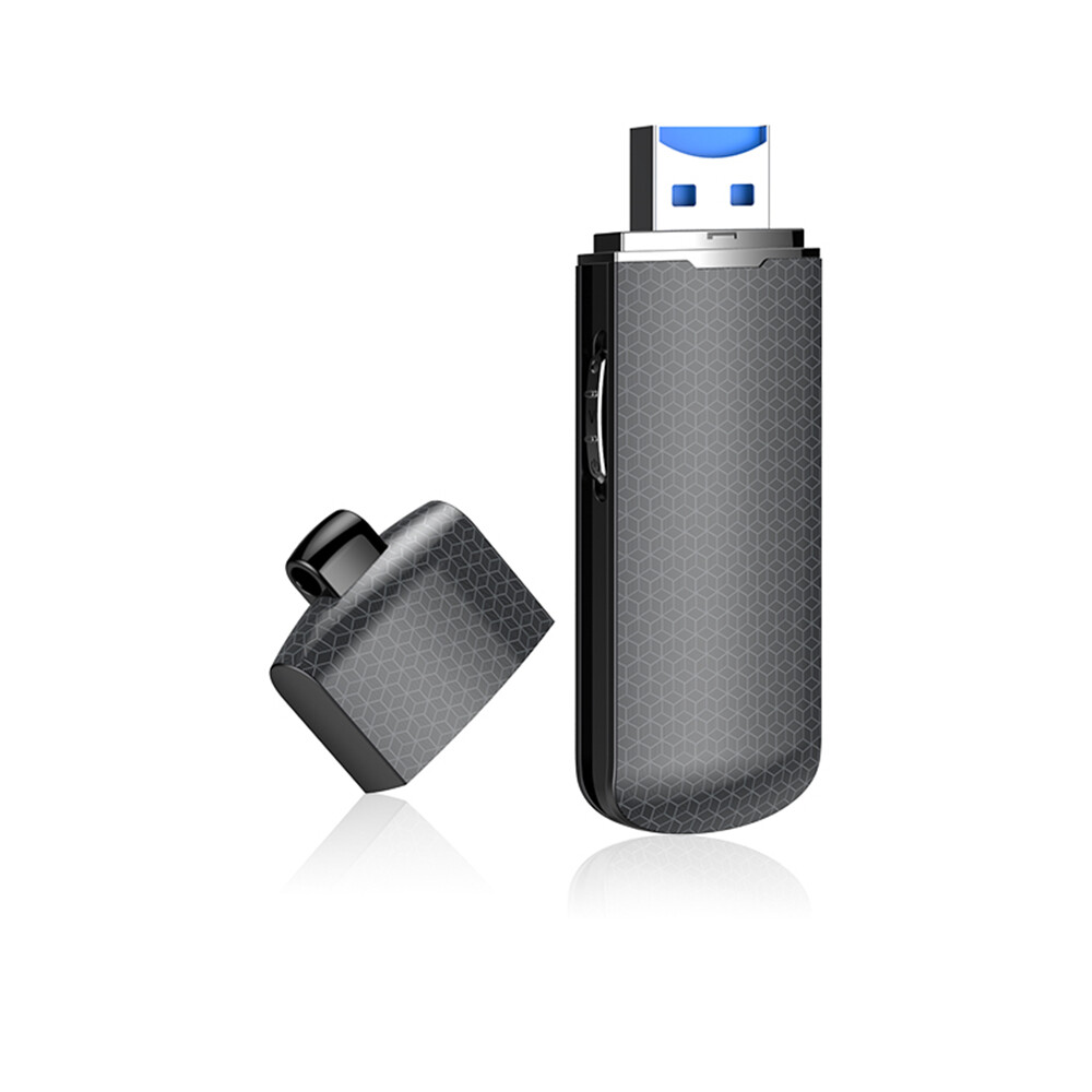 Mini USB Flash Drive with Voice-Activated Audio Recorder 4-32GB-image