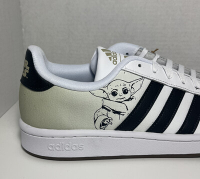 Men Adidas x Star Wars Grand Court Baby Yoda Grogu The Mandalorian