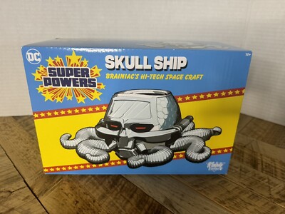 McFarlane DC Super Powers SKULL SHIP Brainiac's Hi-Tech Space Craft Vehicle NEW