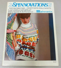 SPINNOVATIONS 21 FAIR ISLE WEATHER FROSTY DAYS, CHILLY NIGHTS KNIT CROCHET