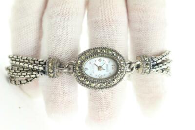 Ecclissi Sterling Silver Chain Watch 107ec128 | eBay