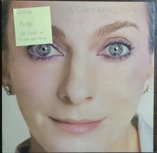 Judy Collins Running For My Life Vinyl Record LP VG+/VG K52205 1980 1st Press