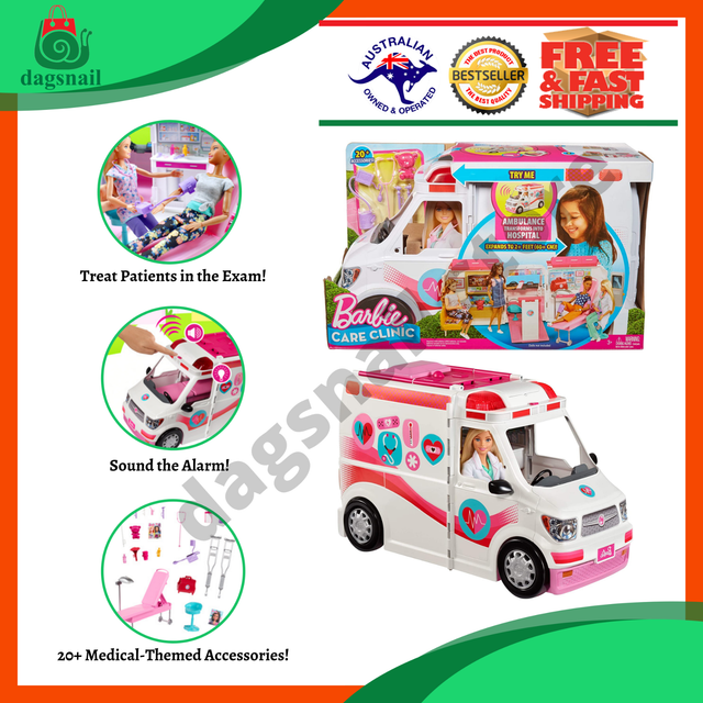 barbie ambulance ebay