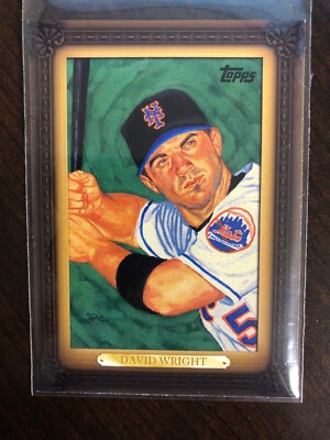 2008 Topps David Wright - Dick Perez Commissioned Painting Cards