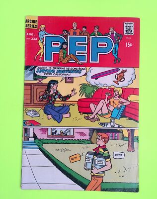 Pep Comics #232 1969 Archie Comics Group 6.0 Comic Book G54-161