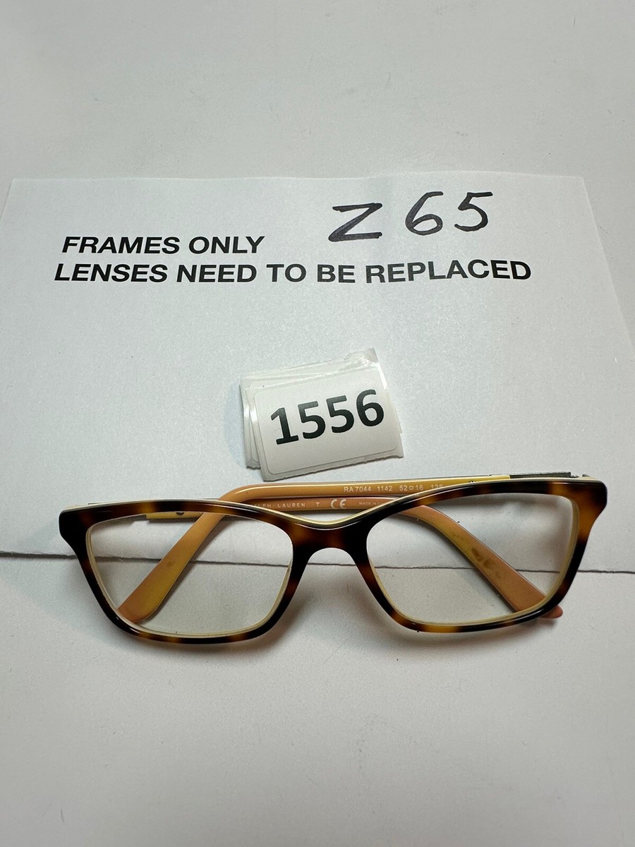 Ralph by Ralph Lauren Eyeglasses, Frames Only, RA7044 1142, 52-16-135,Brown Tort Ralph Lauren RA7044 1142 Brown Tortoise/Yellow 52-16-135  main image 4