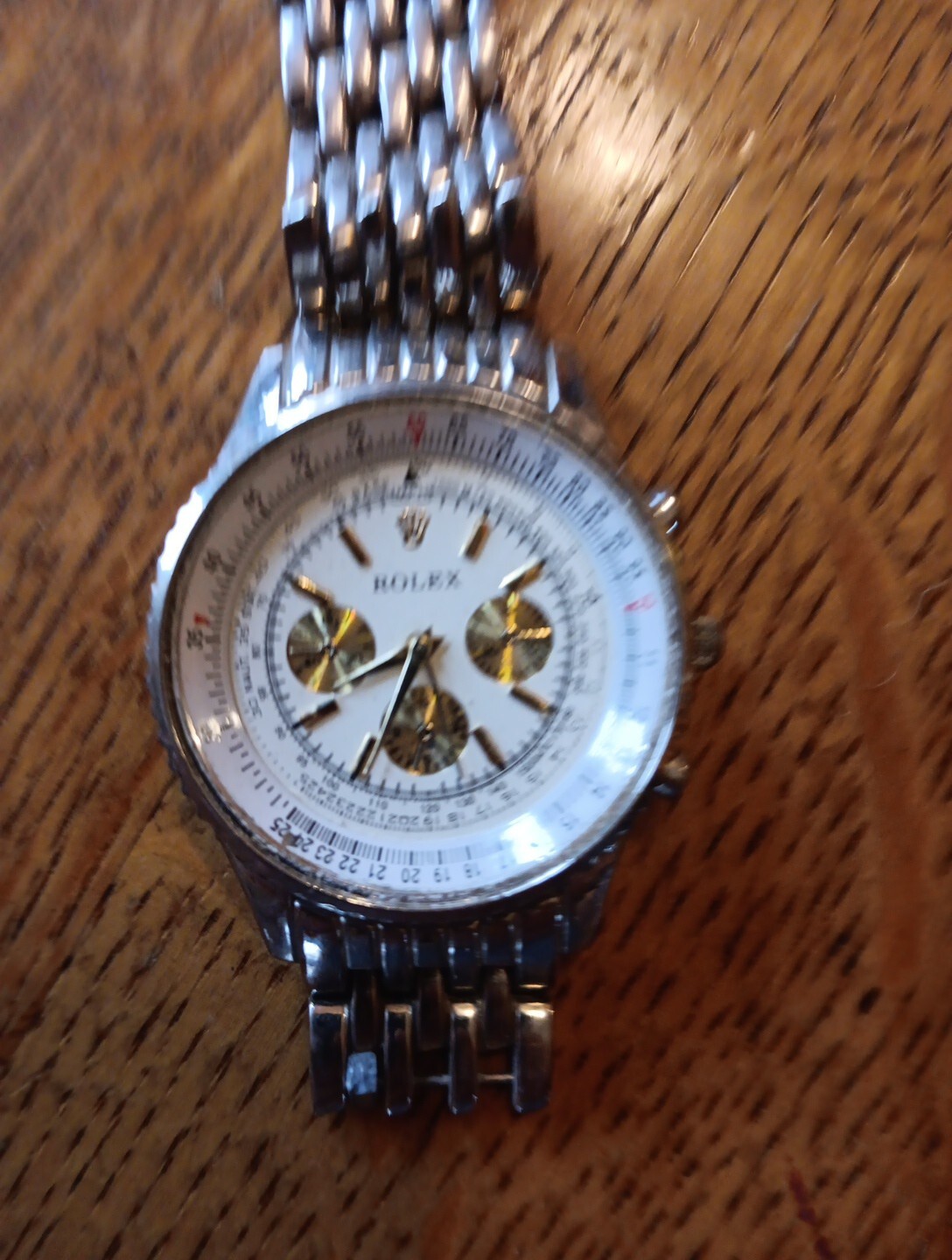 rolex mens watch used The Band Is Broke And So Is The Glass But can Be