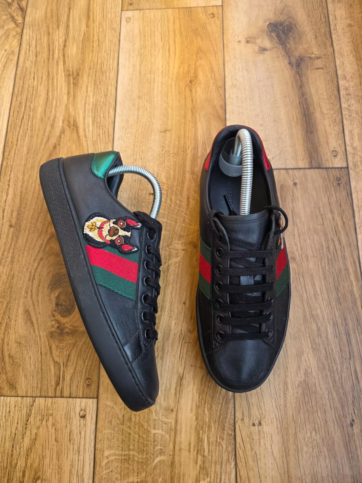 Baskets en cuir GUCCI ACE ÉDITION LIMITÉE TAILLE 38 EU, 7,5 US, 5,5 UK