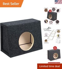 8 inch Single Truck Sealed Enclosure Carpeted Car Subwoofer Speaker Box - Imp...