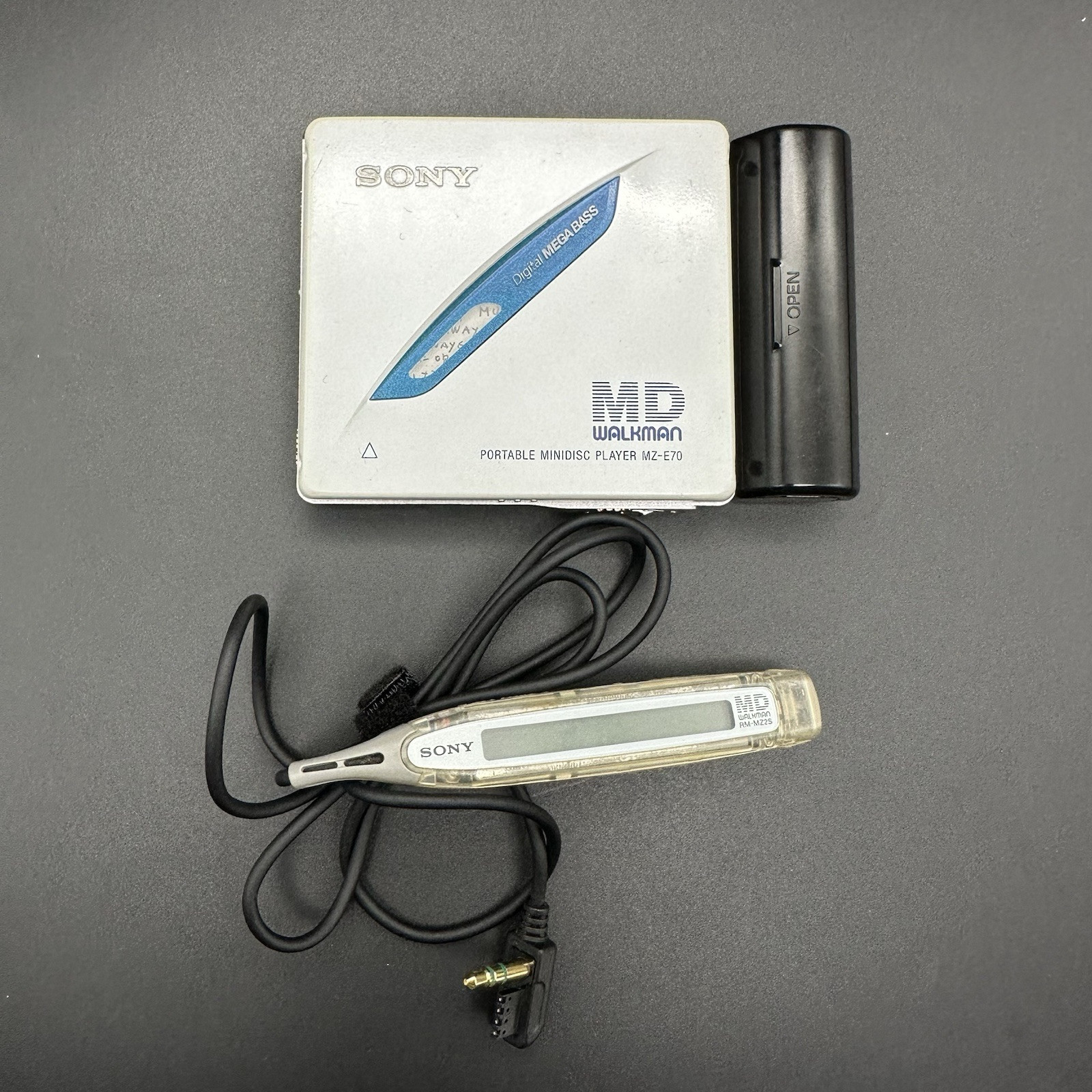 SONY MZ-E70 Portable MiniDisc Player Tested Working | eBay