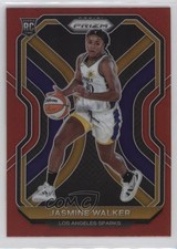 2021 Panini Prizm WNBA Red Prizm 180/299 Jasmine Walker #95 nd3