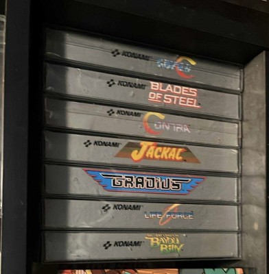 KONAMI NES LOT   7 CLASSICS  Free shipping & dust covers included