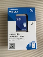 WD Blue 2TB Desktop Hard Disk Drive - 7200 RPM SATA 6Gb/s 256MB Cache 3.5 Inch -
