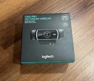 Logitech C922 Pro Stream Webcam 1080p HD Streaming Gaming USB Camera NEW SEALED