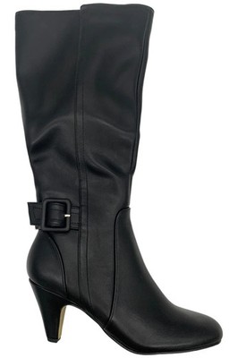 Bella Vita Women's Tall Dress Boots Leather Troy II Black | eBay