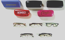 Lot of 5 Assorted Womens Eyeglasses Frames Glasses Different Brands Colors F