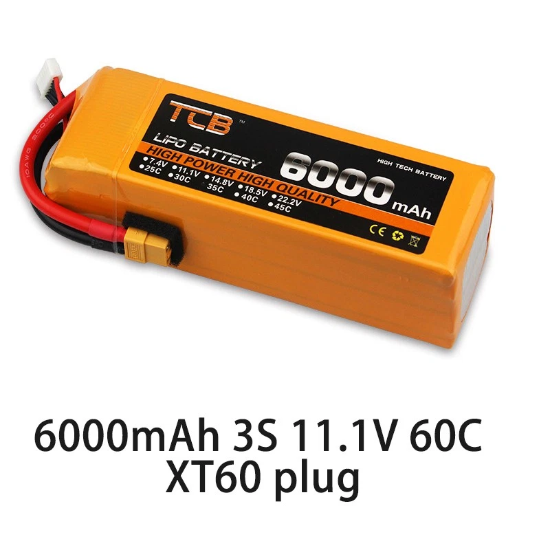 6000mah Lipo In Rechargeable Batteries for sale | eBay
