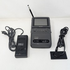 Sony GV-200 Handheld Video Walkman TV Recorder Color LCD Video8 For Parts Repair