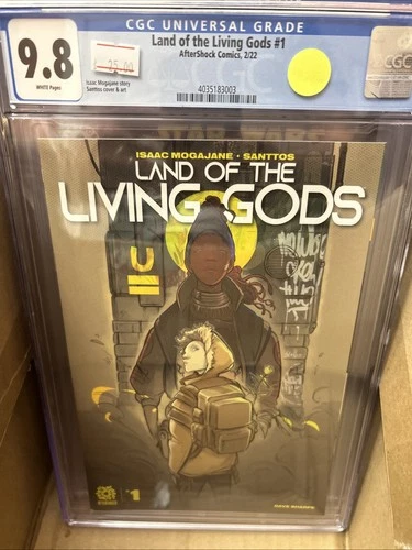 Land Of The Living Gods #1 CGC 9.8 NM Aftershock Comics 2022 White Pages
