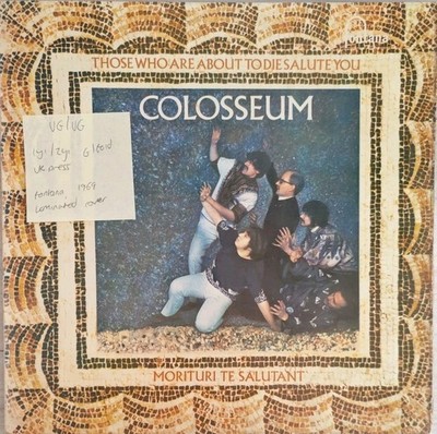 Colosseum Those Who are About to Die Vinyl Record VG/VG STL 5510 1969