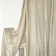 Halloween Creepy Cloth White Gauze 30 Inch x 26 FT Haunted House Spider Web D...