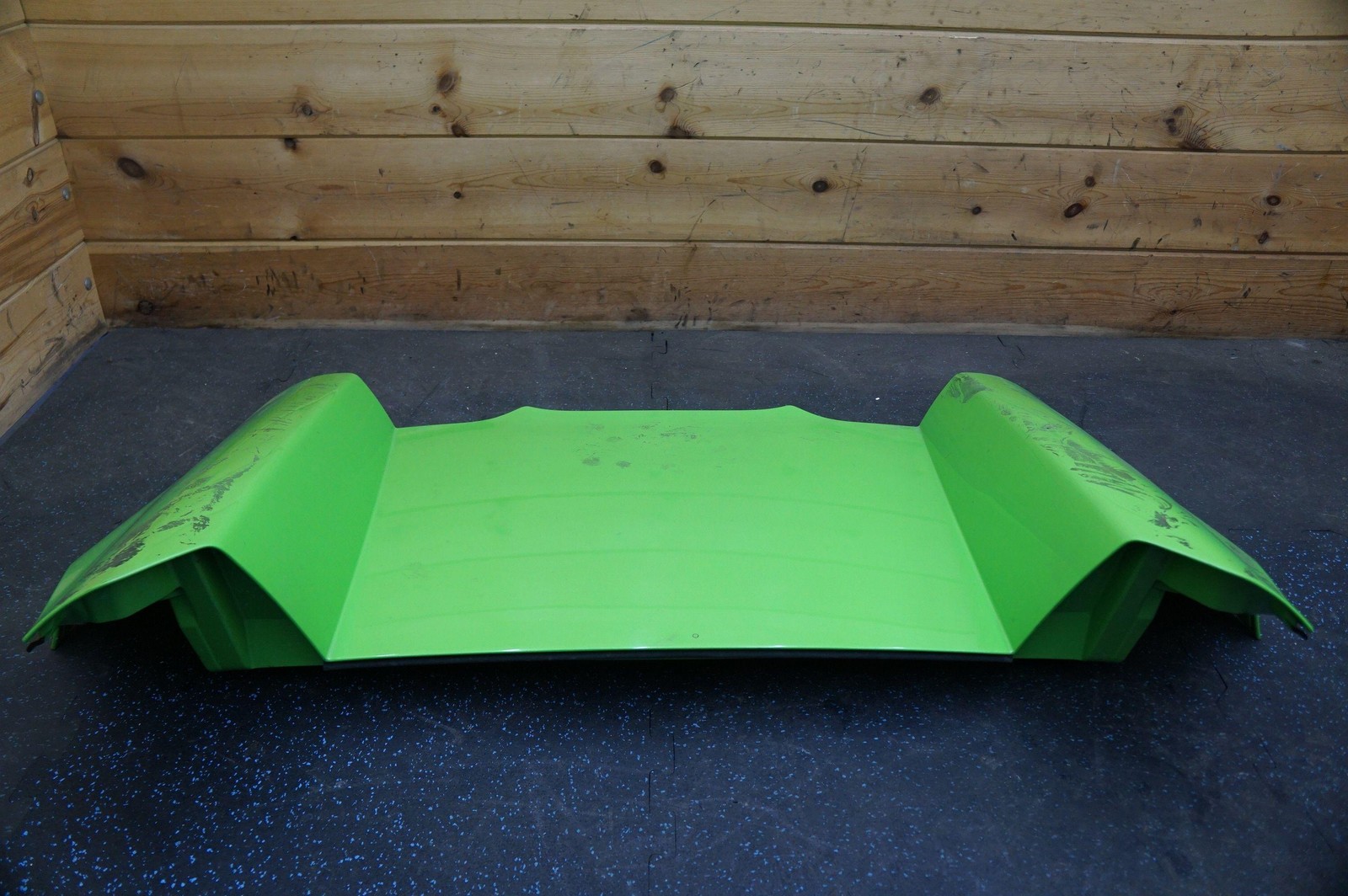 Rear Deck Center Body Panel Mantis Green OEM McLaren 650S 2015