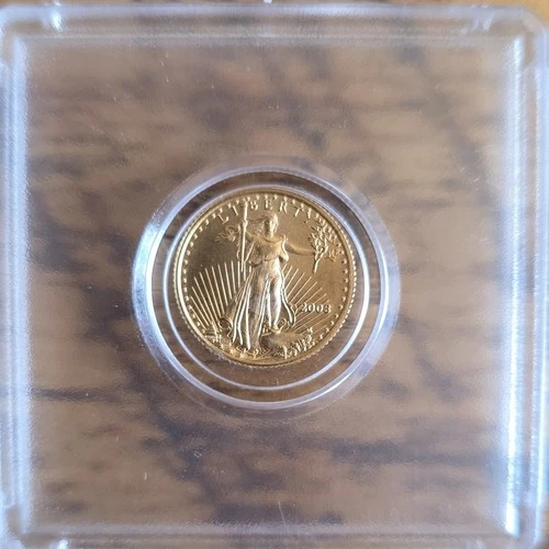 United States Mint American Eagle 2003 Gold Coin 1/10 oz