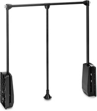 - Appendiabito Saliscendi per Armadio, Barra Appendiabiti Saliscendi,Largo Regol