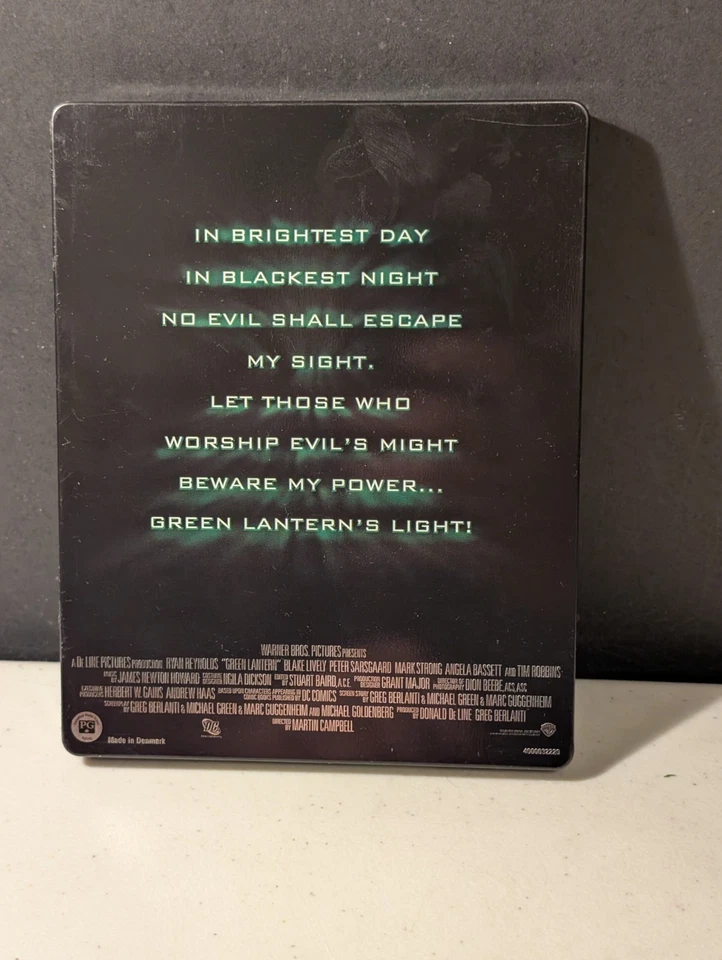  Green Lantern steel case DVD/Blu-ray (Usa Duty-Free ) - Image 4 of 4