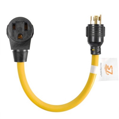 Nema L14-30P to 6-50R Generator Power Cord Welder Adapter 3 Wire 125/250V 10A...