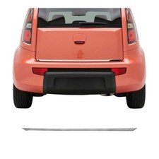 Rear Trunk Molding Trim For Kia Soul 2010-2013 Stainless Steel Silver Rear Trunk Molding Trim For Kia Soul 2010-2013 Stainless Steel Silver