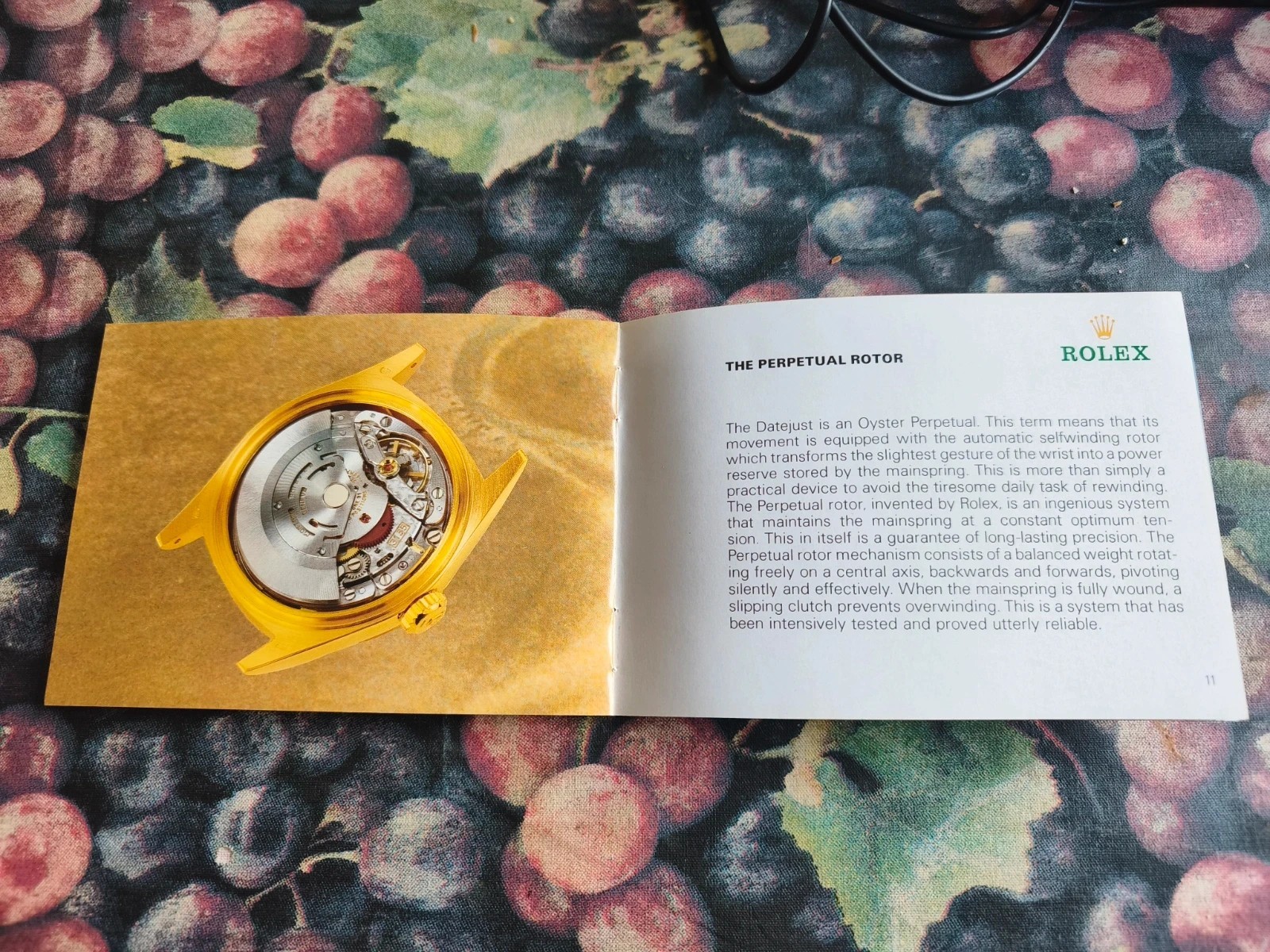 Rolex Orologio libretto Istruzioni booklet datejust 1996 Inglese 593.52 Watch foto 6