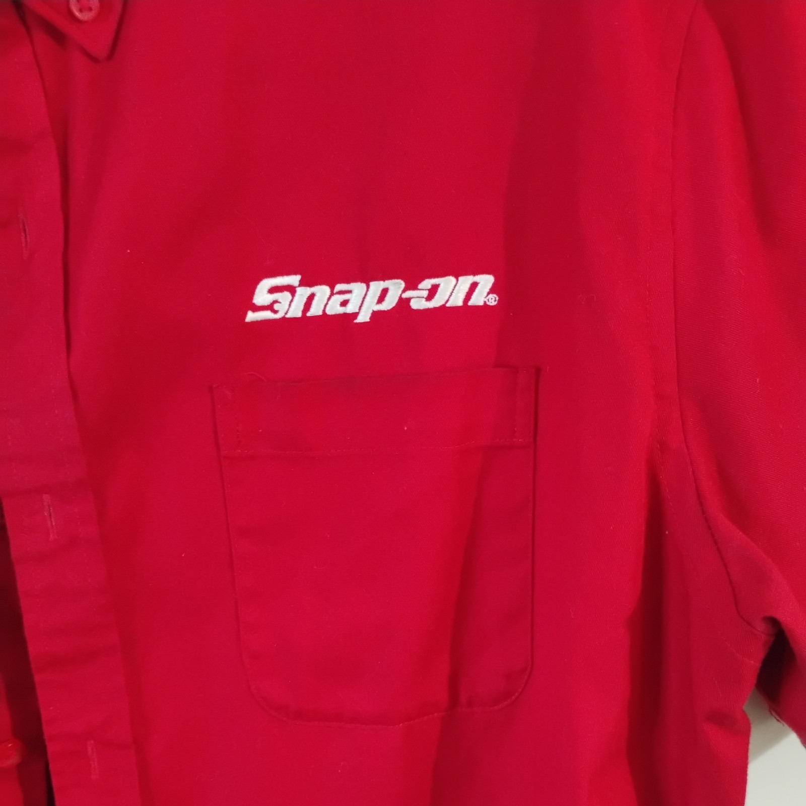 SNAP-ON TOOLS  Button Heavy Weight Work Shirt Col… - image 3