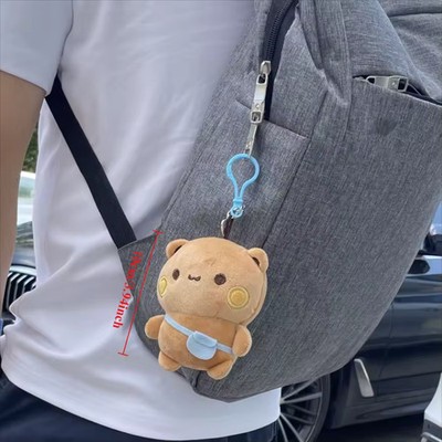 Cute Dudu Bubu and Dudu Panda Plush Doll Soft Bag Pendant Buddy Kawaii Cartoon