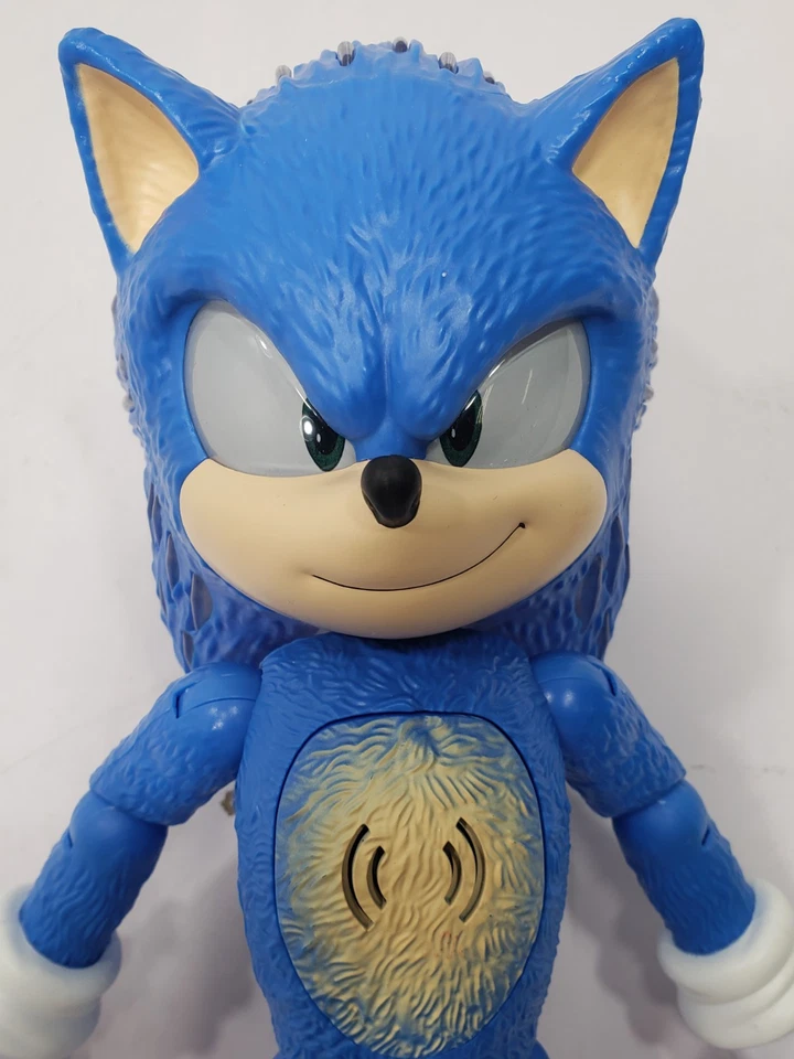 Figura Sonic The Hedgehog 3 Ultimate Talking Sonic 12", 30+ frases, iluminada Foto 3 de 4
