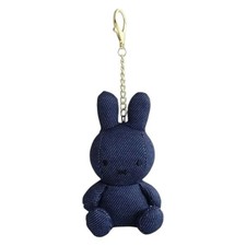 Miffy Plush Doll Keychain 11cm 4.33in Denim Bag Charm Official Licensed Cute