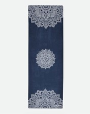 YOGA DESIGN LAB | Travel Yoga Mat | 1.5mm Lightweight Eco - Mandala Sapphire NEW