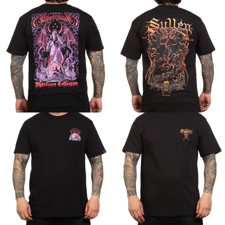 Sullen Art Co Edición Limitada Colección Pesadilla 5-XL Camisas 2024 Conjunto de Caja Foto 2 de 4