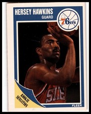 1989-90 Fleer #117 Hersey Hawkins