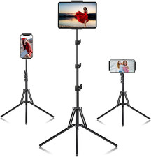 Ipad Tripod Stand, with 65 Inch Height Adjustable Ipad Stand Holder  Ipad Floor