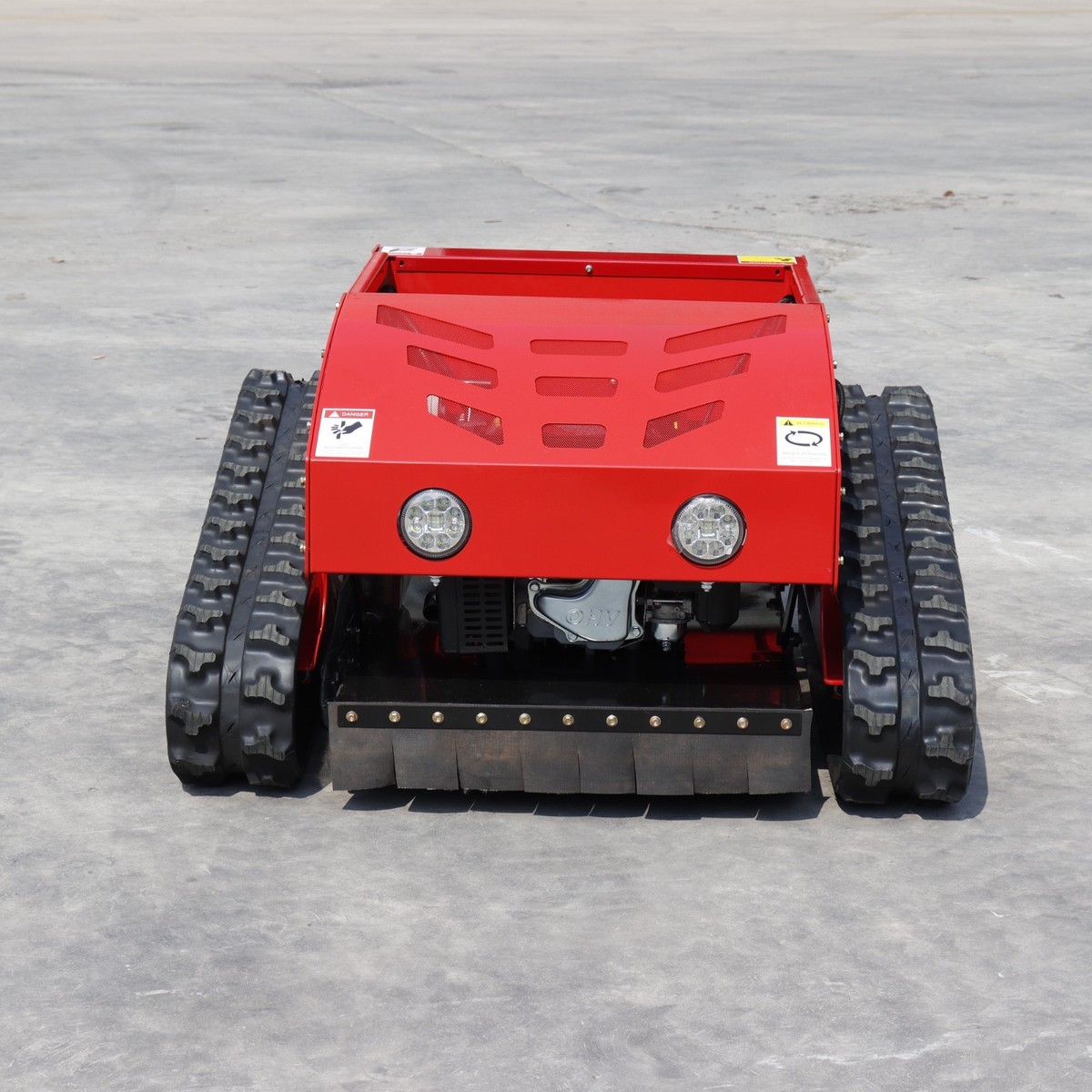 Remote Controlled Tracked Lawn Mower Ideal for Hills, Brush